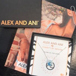 Brand new Alex and Ani ocean wave necklace
